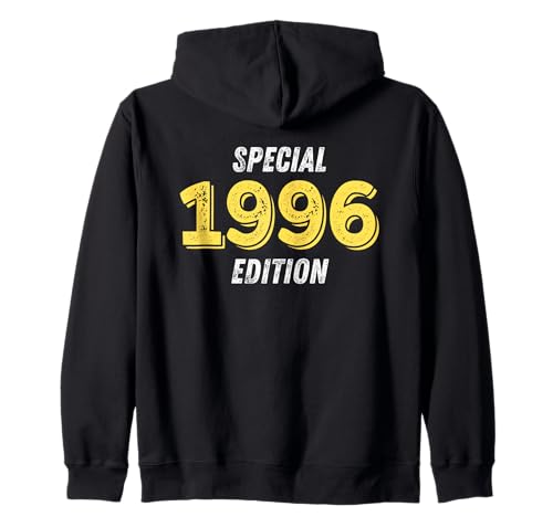 Jahrgang 1996 Geburtstag Design Frauen Männer geboren 1996 Kapuzenjacke von GebGesch 1996 Geburtstag Geschenke