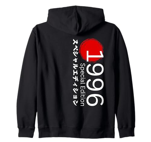 Jahrgang 1996 Geburtstag Design Frauen Männer geboren 1996 Kapuzenjacke von GebGesch 1996 Geburtstag Geschenke