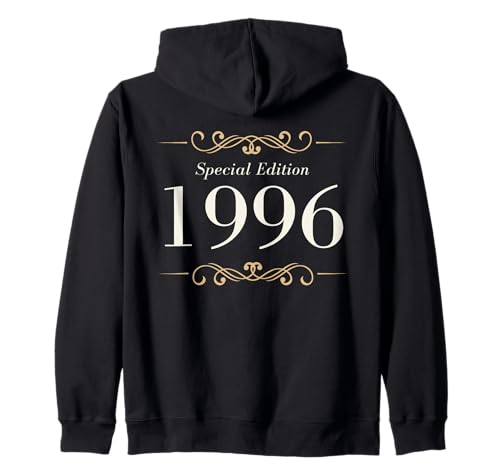 Jahrgang 1996 Geburtstag Design Frauen Männer geboren 1996 Kapuzenjacke von GebGesch 1996 Geburtstag Geschenke