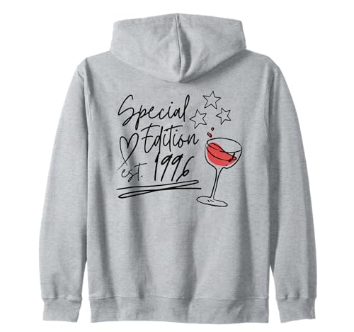 Jahrgang 1996 Geburtstag Design Frauen Männer geboren 1996 Kapuzenjacke von GebGesch 1996 Geburtstag Geschenke