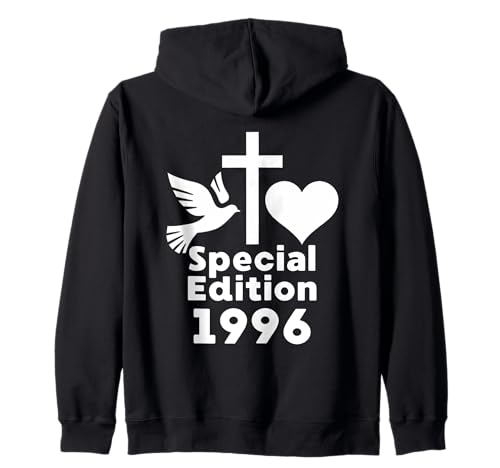Jahrgang 1996 Geburtstag Design Frauen Männer geboren 1996 Kapuzenjacke von GebGesch 1996 Geburtstag Geschenke