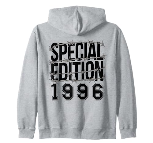 Jahrgang 1996 Geburtstag Design Frauen Männer geboren 1996 Kapuzenjacke von GebGesch 1996 Geburtstag Geschenke