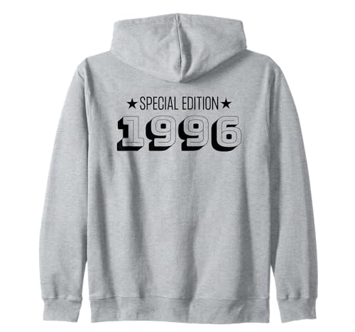 Jahrgang 1996 Geburtstag Design Frauen Männer geboren 1996 Kapuzenjacke von GebGesch 1996 Geburtstag Geschenke