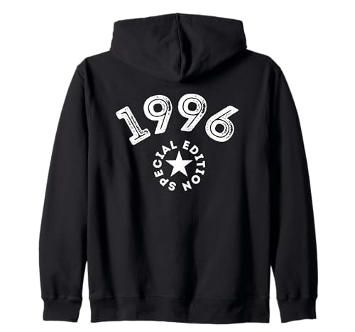 Jahrgang 1996 Geburtstag Design Frauen Männer geboren 1996 Kapuzenjacke von GebGesch 1996 Geburtstag Geschenke