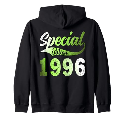Jahrgang 1996 Geburtstag Design Frauen Männer geboren 1996 Kapuzenjacke von GebGesch 1996 Geburtstag Geschenke