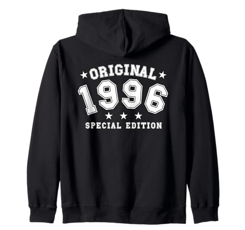 Jahrgang 1996 Geburtstag Design Frauen Männer geboren 1996 Kapuzenjacke von GebGesch 1996 Geburtstag Geschenke