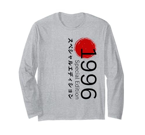 Jahrgang 1996 Geburtstag Design Frauen Männer geboren 1996 Langarmshirt von GebGesch 1996 Geburtstag Geschenke
