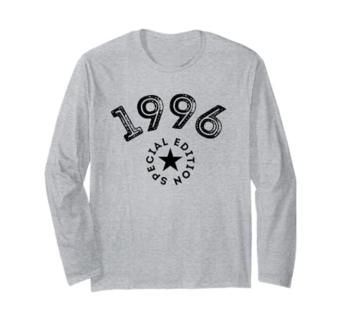 Jahrgang 1996 Geburtstag Design Frauen Männer geboren 1996 Langarmshirt von GebGesch 1996 Geburtstag Geschenke