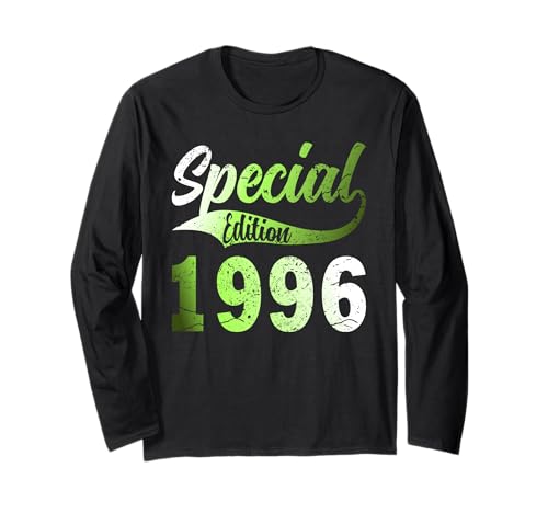 Jahrgang 1996 Geburtstag Design Frauen Männer geboren 1996 Langarmshirt von GebGesch 1996 Geburtstag Geschenke