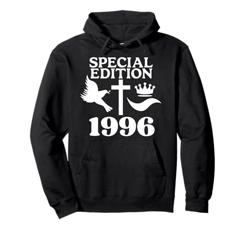 Jahrgang 1996 Geburtstag Design Frauen Männer geboren 1996 Pullover Hoodie von GebGesch 1996 Geburtstag Geschenke