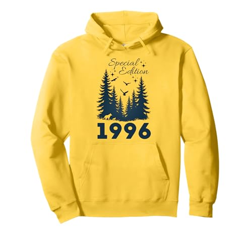 Jahrgang 1996 Geburtstag Design Frauen Männer geboren 1996 Pullover Hoodie von GebGesch 1996 Geburtstag Geschenke