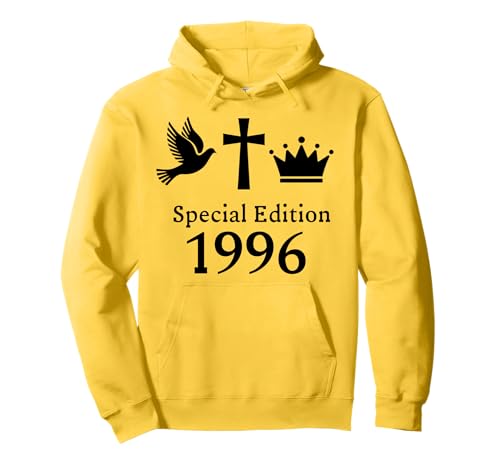 Jahrgang 1996 Geburtstag Design Frauen Männer geboren 1996 Pullover Hoodie von GebGesch 1996 Geburtstag Geschenke