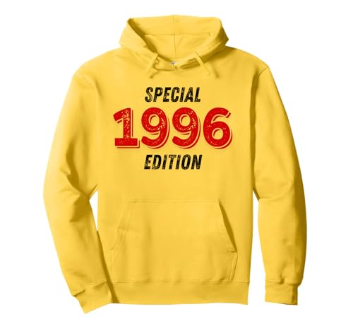 Jahrgang 1996 Geburtstag Design Frauen Männer geboren 1996 Pullover Hoodie von GebGesch 1996 Geburtstag Geschenke