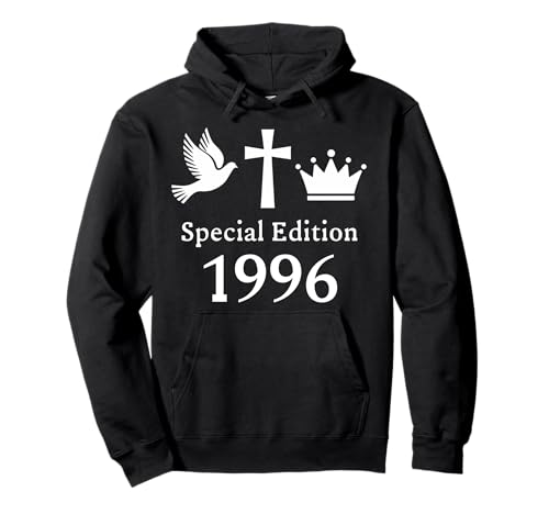 Jahrgang 1996 Geburtstag Design Frauen Männer geboren 1996 Pullover Hoodie von GebGesch 1996 Geburtstag Geschenke