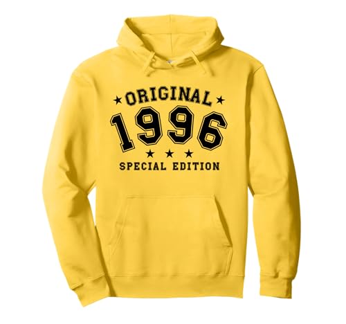 Jahrgang 1996 Geburtstag Design Frauen Männer geboren 1996 Pullover Hoodie von GebGesch 1996 Geburtstag Geschenke