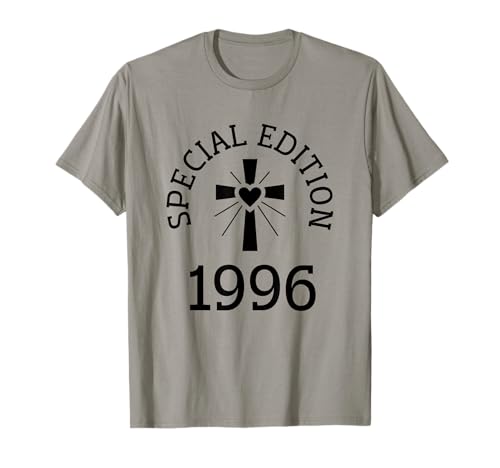 Jahrgang 1996 Geburtstag Design Frauen Männer geboren 1996 T-Shirt von GebGesch 1996 Geburtstag Geschenke