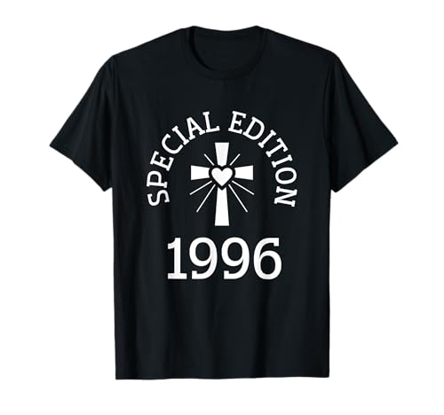 Jahrgang 1996 Geburtstag Design Frauen Männer geboren 1996 T-Shirt von GebGesch 1996 Geburtstag Geschenke