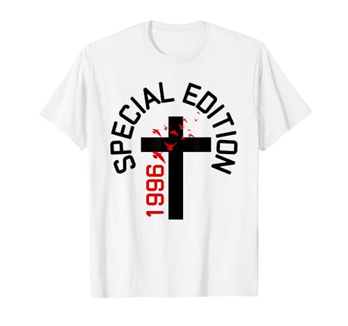 Jahrgang 1996 Geburtstag Design Frauen Männer geboren 1996 T-Shirt von GebGesch 1996 Geburtstag Geschenke