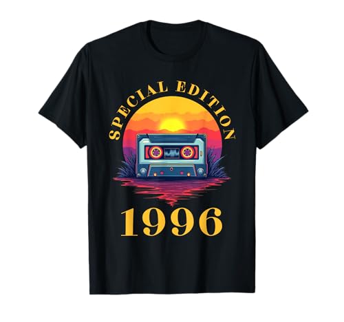 Jahrgang 1996 Geburtstag Design Frauen Männer geboren 1996 T-Shirt von GebGesch 1996 Geburtstag Geschenke