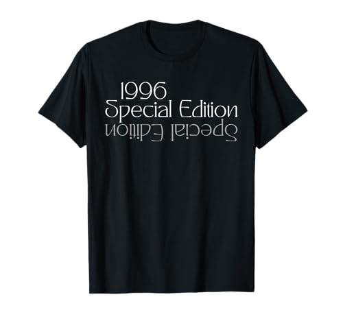Jahrgang 1996 Geburtstag Design Frauen Männer geboren 1996 T-Shirt von GebGesch 1996 Geburtstag Geschenke
