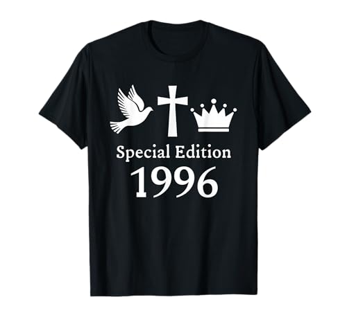 Jahrgang 1996 Geburtstag Design Frauen Männer geboren 1996 T-Shirt von GebGesch 1996 Geburtstag Geschenke