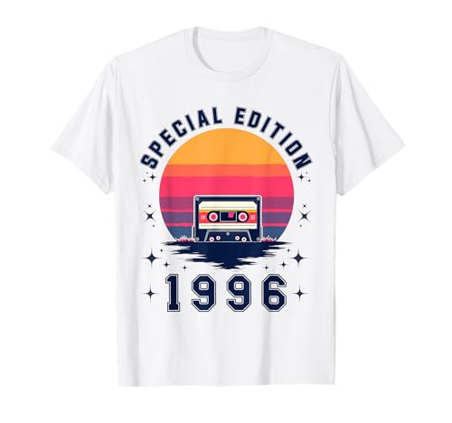 Jahrgang 1996 Geburtstag Design Frauen Männer geboren 1996 T-Shirt von GebGesch 1996 Geburtstag Geschenke