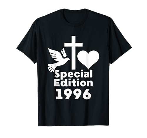 Jahrgang 1996 Geburtstag Design Frauen Männer geboren 1996 T-Shirt von GebGesch 1996 Geburtstag Geschenke