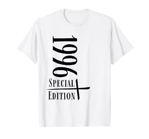 Jahrgang 1996 Geburtstag Design Frauen Männer geboren 1996 T-Shirt von GebGesch 1996 Geburtstag Geschenke