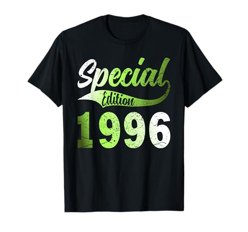 Jahrgang 1996 Geburtstag Design Frauen Männer geboren 1996 T-Shirt von GebGesch 1996 Geburtstag Geschenke