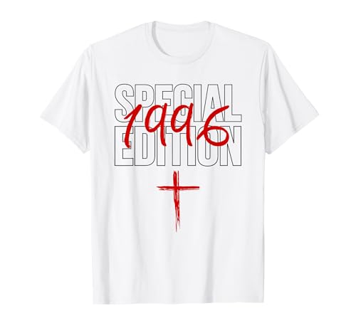 Jahrgang 1996 Geburtstag Design Frauen Männer geboren 1996 T-Shirt von GebGesch 1996 Geburtstag Geschenke