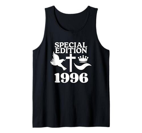 Jahrgang 1996 Geburtstag Design Frauen Männer geboren 1996 Tank Top von GebGesch 1996 Geburtstag Geschenke