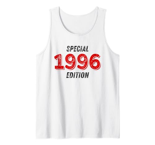 Jahrgang 1996 Geburtstag Design Frauen Männer geboren 1996 Tank Top von GebGesch 1996 Geburtstag Geschenke
