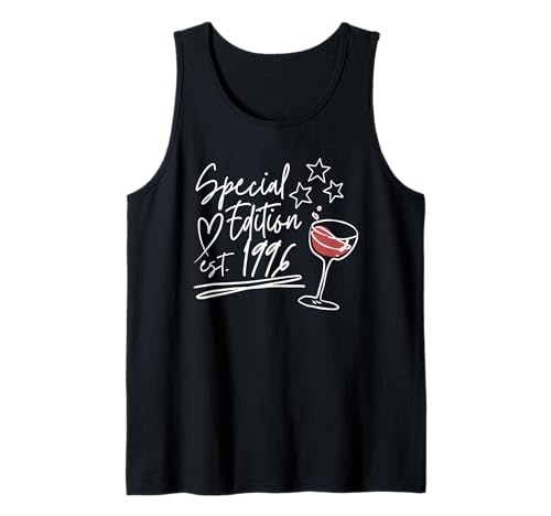 Jahrgang 1996 Geburtstag Design Frauen Männer geboren 1996 Tank Top von GebGesch 1996 Geburtstag Geschenke