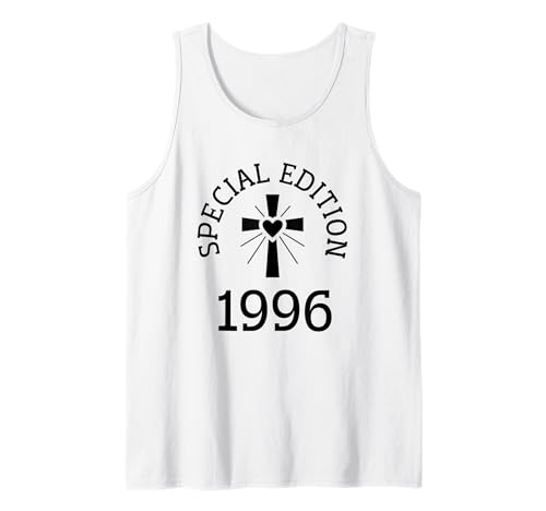 Jahrgang 1996 Geburtstag Design Frauen Männer geboren 1996 Tank Top von GebGesch 1996 Geburtstag Geschenke