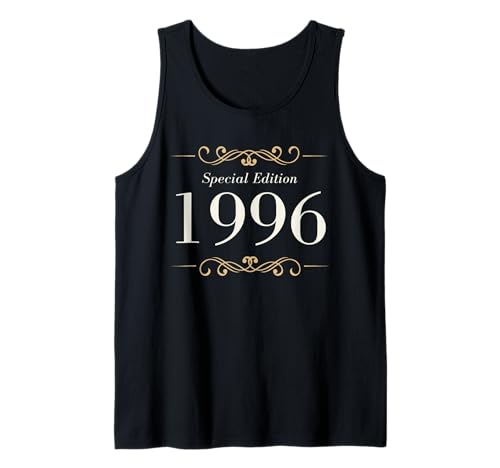 Jahrgang 1996 Geburtstag Design Frauen Männer geboren 1996 Tank Top von GebGesch 1996 Geburtstag Geschenke