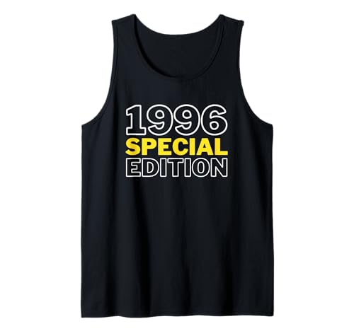 Jahrgang 1996 Geburtstag Design Frauen Männer geboren 1996 Tank Top von GebGesch 1996 Geburtstag Geschenke