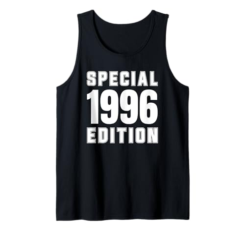 Jahrgang 1996 Geburtstag Design Frauen Männer geboren 1996 Tank Top von GebGesch 1996 Geburtstag Geschenke