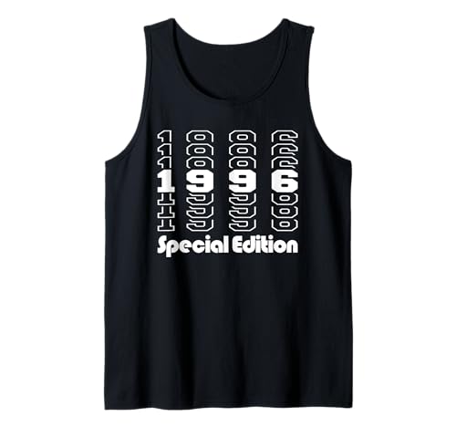 Jahrgang 1996 Geburtstag Design Frauen Männer geboren 1996 Tank Top von GebGesch 1996 Geburtstag Geschenke