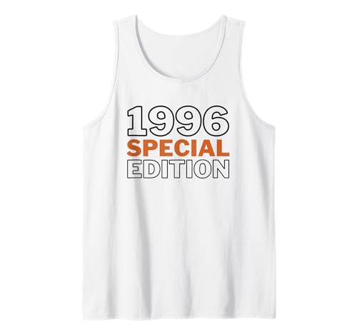 Jahrgang 1996 Geburtstag Design Frauen Männer geboren 1996 Tank Top von GebGesch 1996 Geburtstag Geschenke