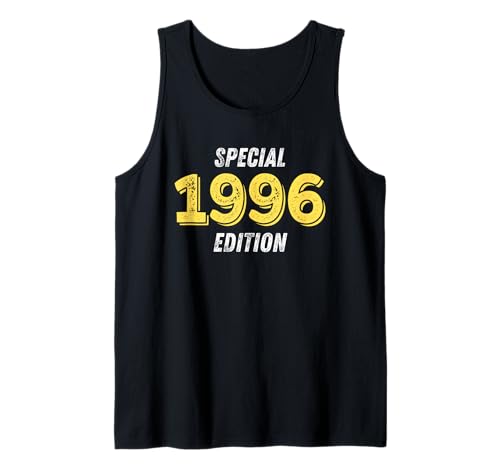 Jahrgang 1996 Geburtstag Design Frauen Männer geboren 1996 Tank Top von GebGesch 1996 Geburtstag Geschenke