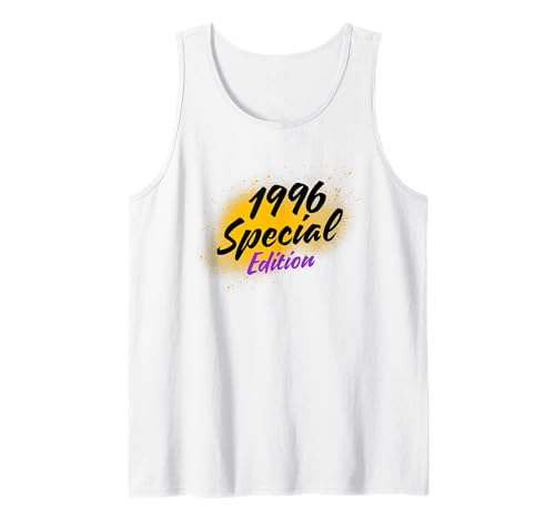 Jahrgang 1996 Geburtstag Design Frauen Männer geboren 1996 Tank Top von GebGesch 1996 Geburtstag Geschenke