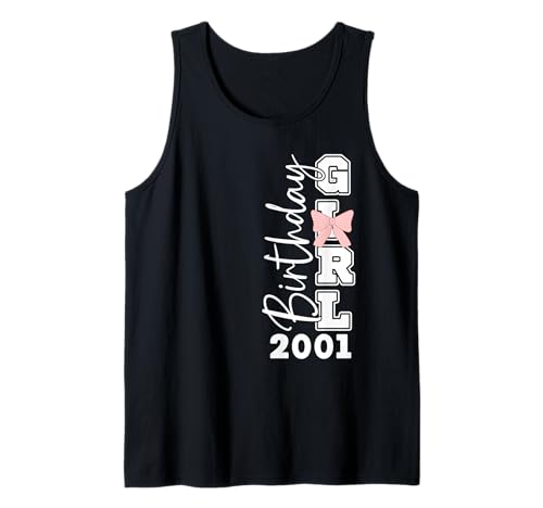 Jahrgang 2001 Geburtstag Design Frauen geboren 2001 Tank Top Jahrgang 2001 Geburtstag Design Frauen geboren 2001 Tank Top von GebGesch 2001 Geburtstag Geschenke