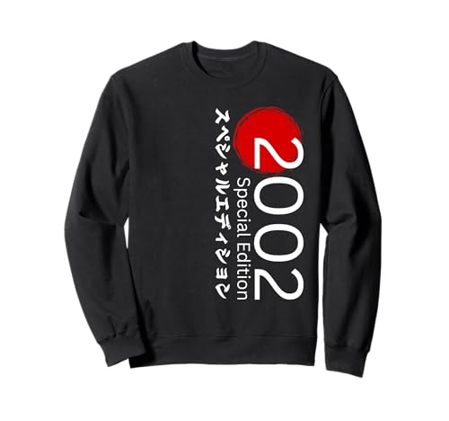 Jahrgang 2002 Geburtstag Design Frauen Männer geboren 2002 Sweatshirt Jahrgang 2002 Geburtstag Design Frauen Männer geboren 2002 Sweatshirt von GebGesch 2002 Geburtstag Geschenke