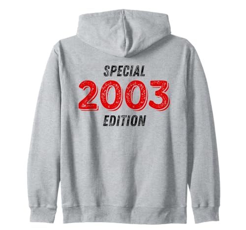 Jahrgang 2003 Geburtstag Design Frauen Männer geboren 2003 Kapuzenjacke von GebGesch 2003 Geburtstag Geschenke