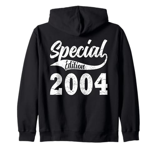 Jahrgang 2004 Geburtstag Design Frauen Männer geboren 2004 Kapuzenjacke von GebGesch 2004 Geburtstag Geschenke