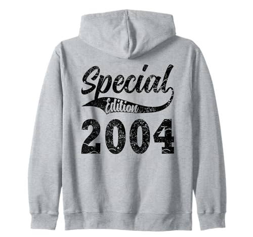 Jahrgang 2004 Geburtstag Design Frauen Männer geboren 2004 Kapuzenjacke von GebGesch 2004 Geburtstag Geschenke