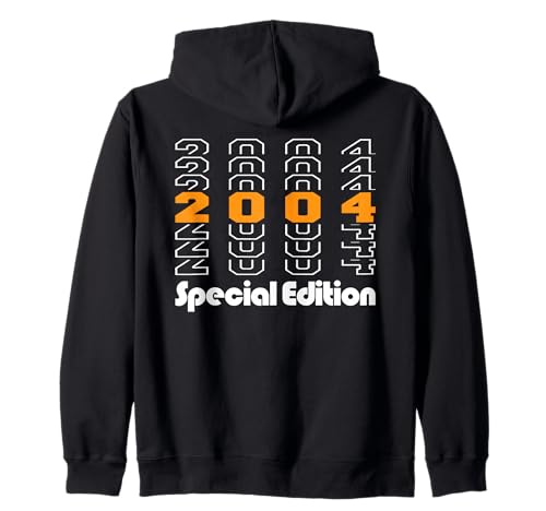 Jahrgang 2004 Geburtstag Design Frauen Männer geboren 2004 Kapuzenjacke von GebGesch 2004 Geburtstag Geschenke