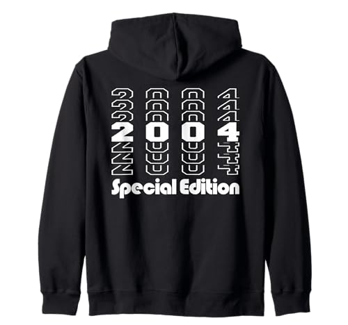 Jahrgang 2004 Geburtstag Design Frauen Männer geboren 2004 Kapuzenjacke von GebGesch 2004 Geburtstag Geschenke