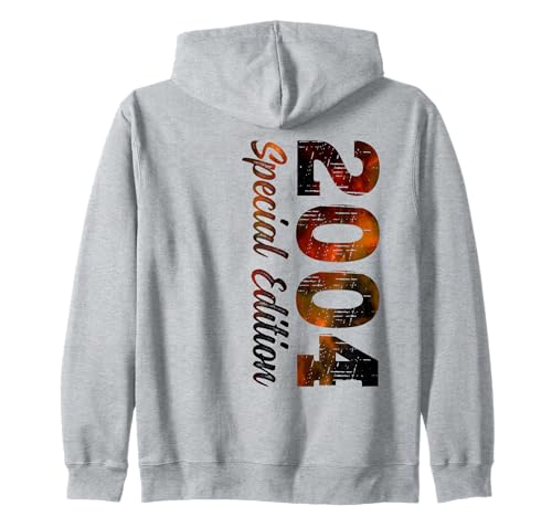 Jahrgang 2004 Geburtstag Design Frauen Männer geboren 2004 Kapuzenjacke von GebGesch 2004 Geburtstag Geschenke