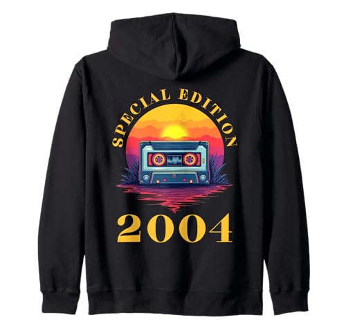 Jahrgang 2004 Geburtstag Design Frauen Männer geboren 2004 Kapuzenjacke von GebGesch 2004 Geburtstag Geschenke
